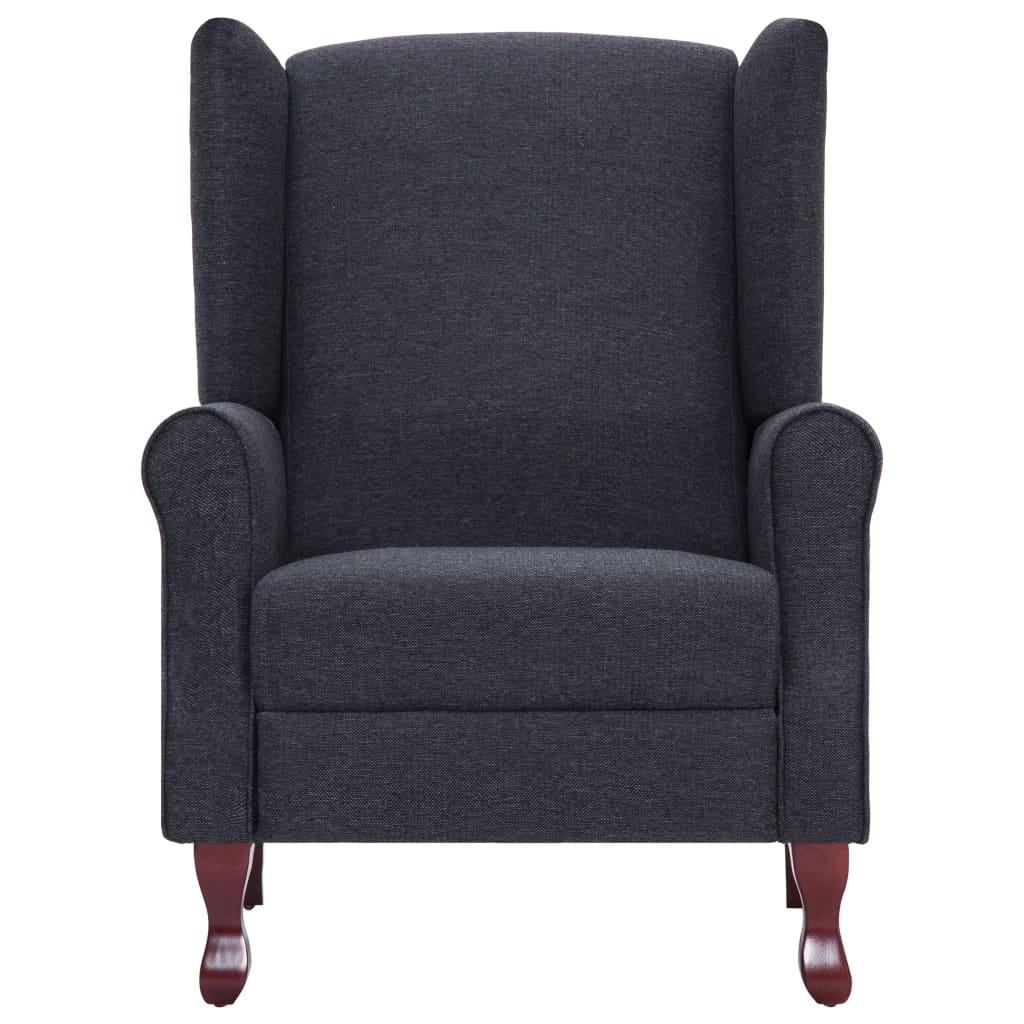 Recliner Dark Gray Fabric