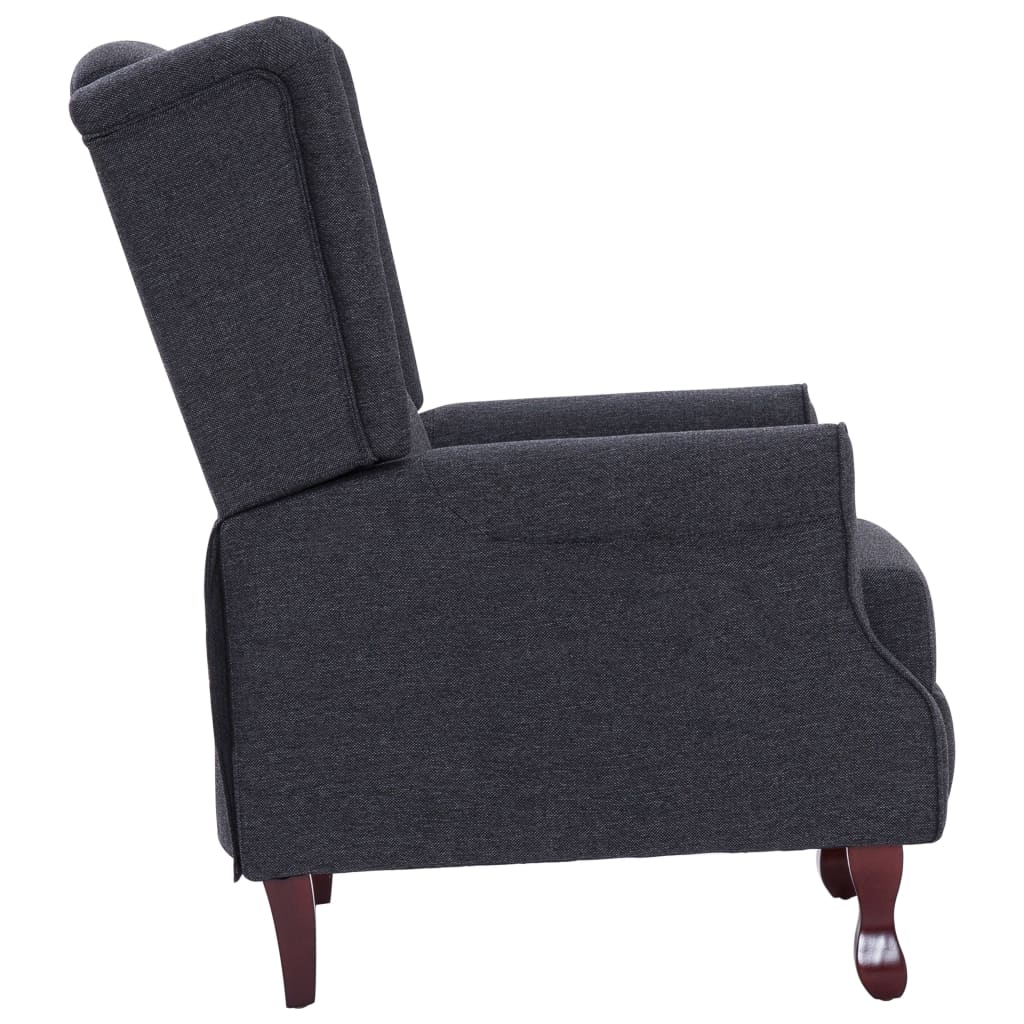 Recliner Dark Gray Fabric