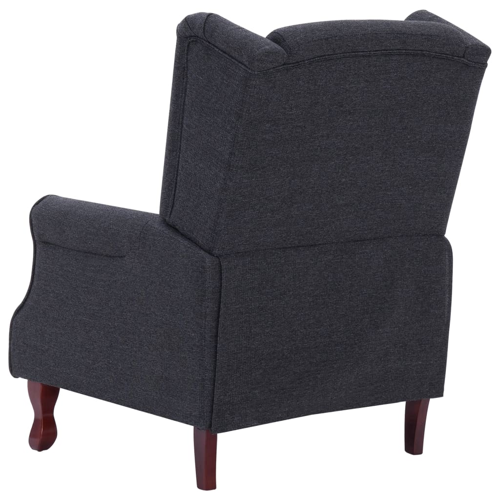 Recliner Dark Gray Fabric