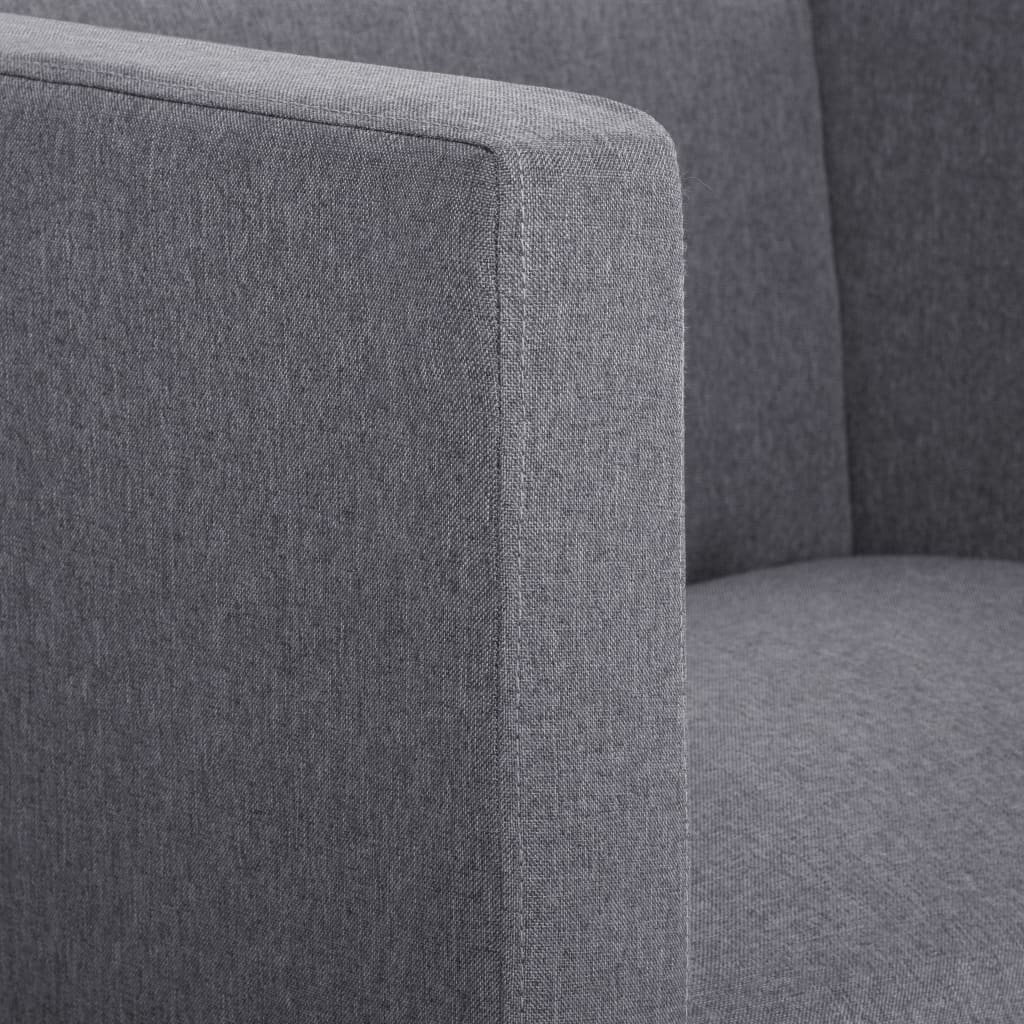 cube-armchair-light-gray-fabric At Willow and Wine USA!