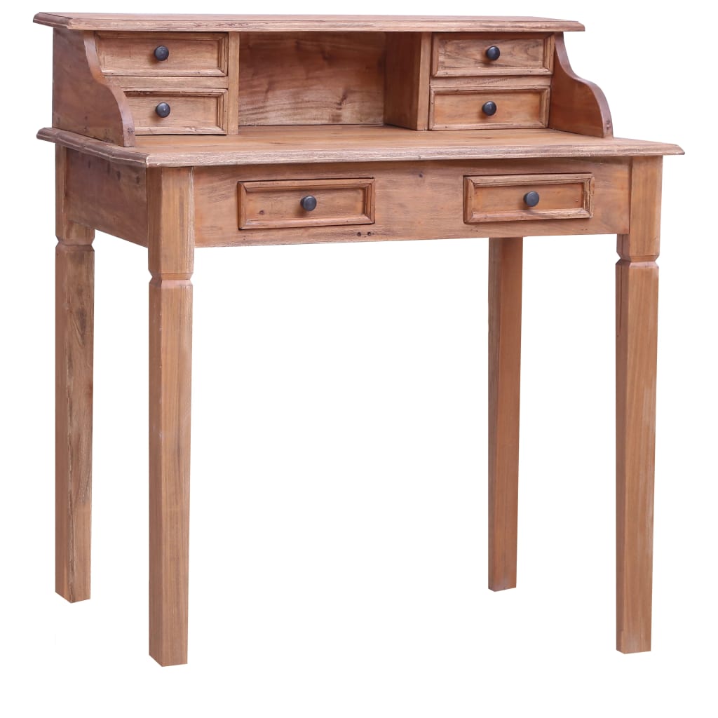 writing-desk-with-drawers-35-4-x19-7-x39-8-solid-reclaimed-wood At Willow and Wine USA!