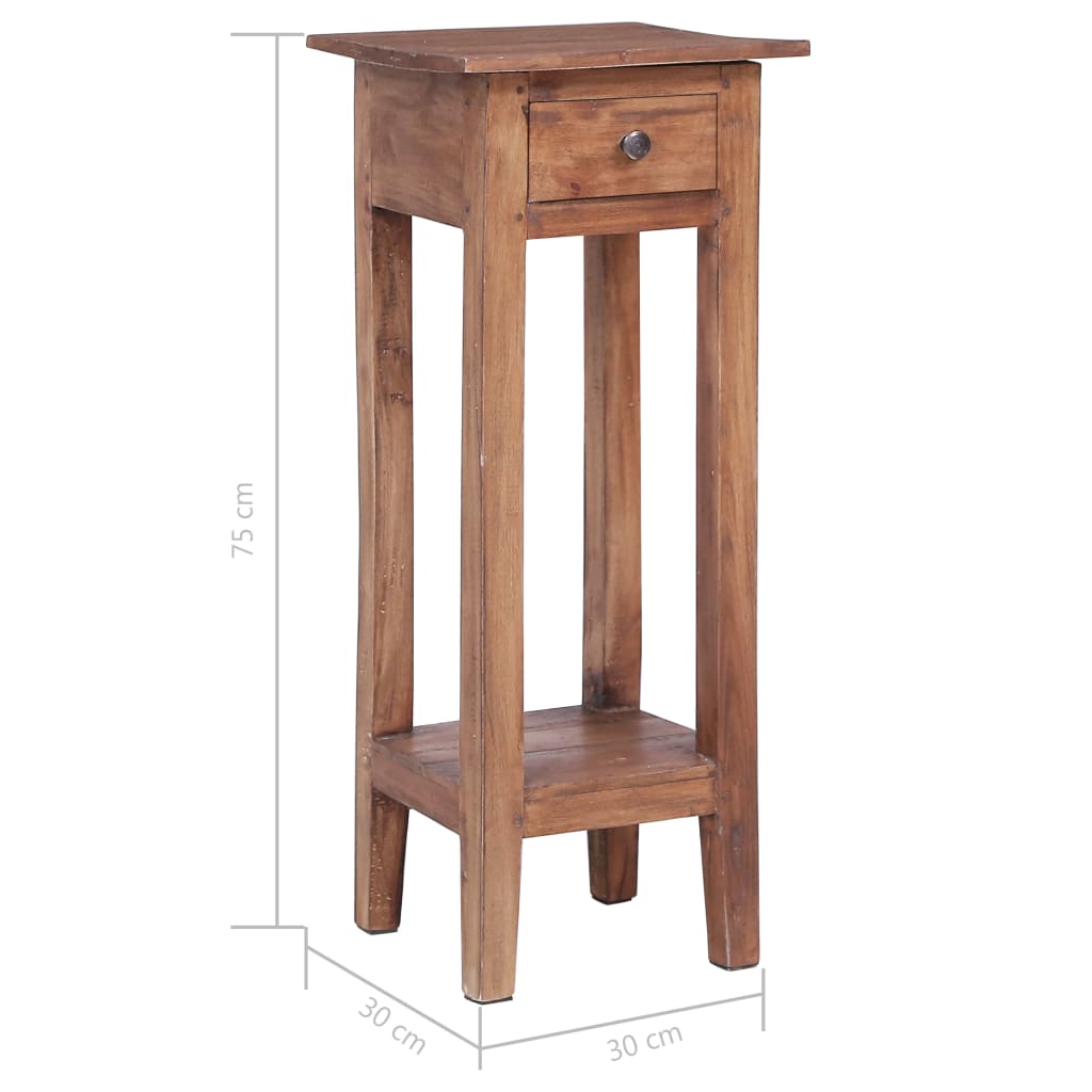 plant-stand-11-8-x11-8-x29-5-solid-reclaimed-wood At Willow and Wine USA!