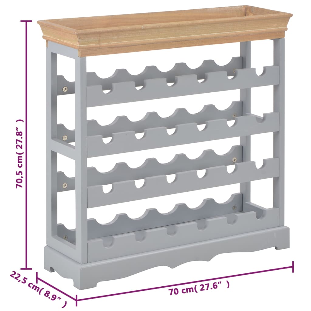 wine-cabinet-gray-27-6-x8-9-x27-8-mdf At Willow and Wine USA!