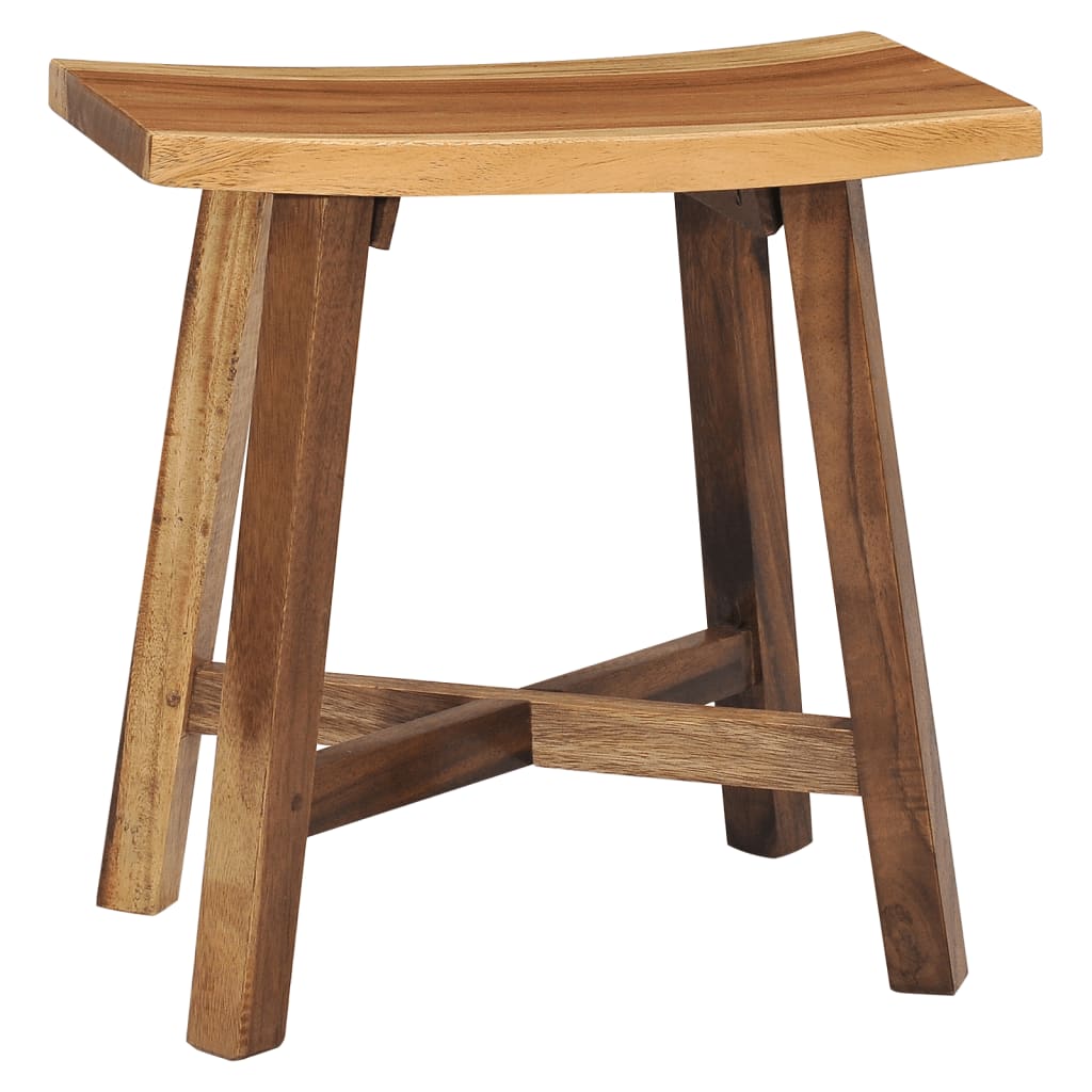 bathroom-stool-solid-suar-wood At Willow and Wine USA!