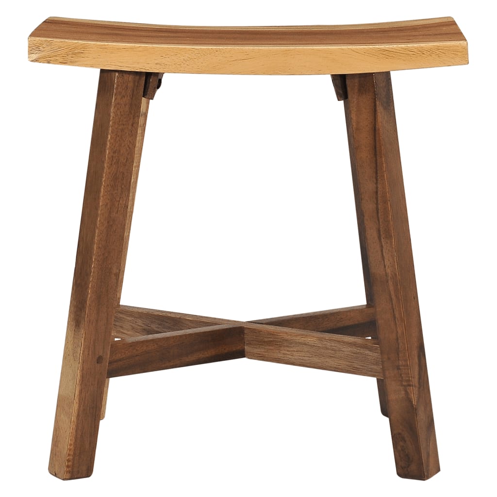 bathroom-stool-solid-suar-wood At Willow and Wine USA!