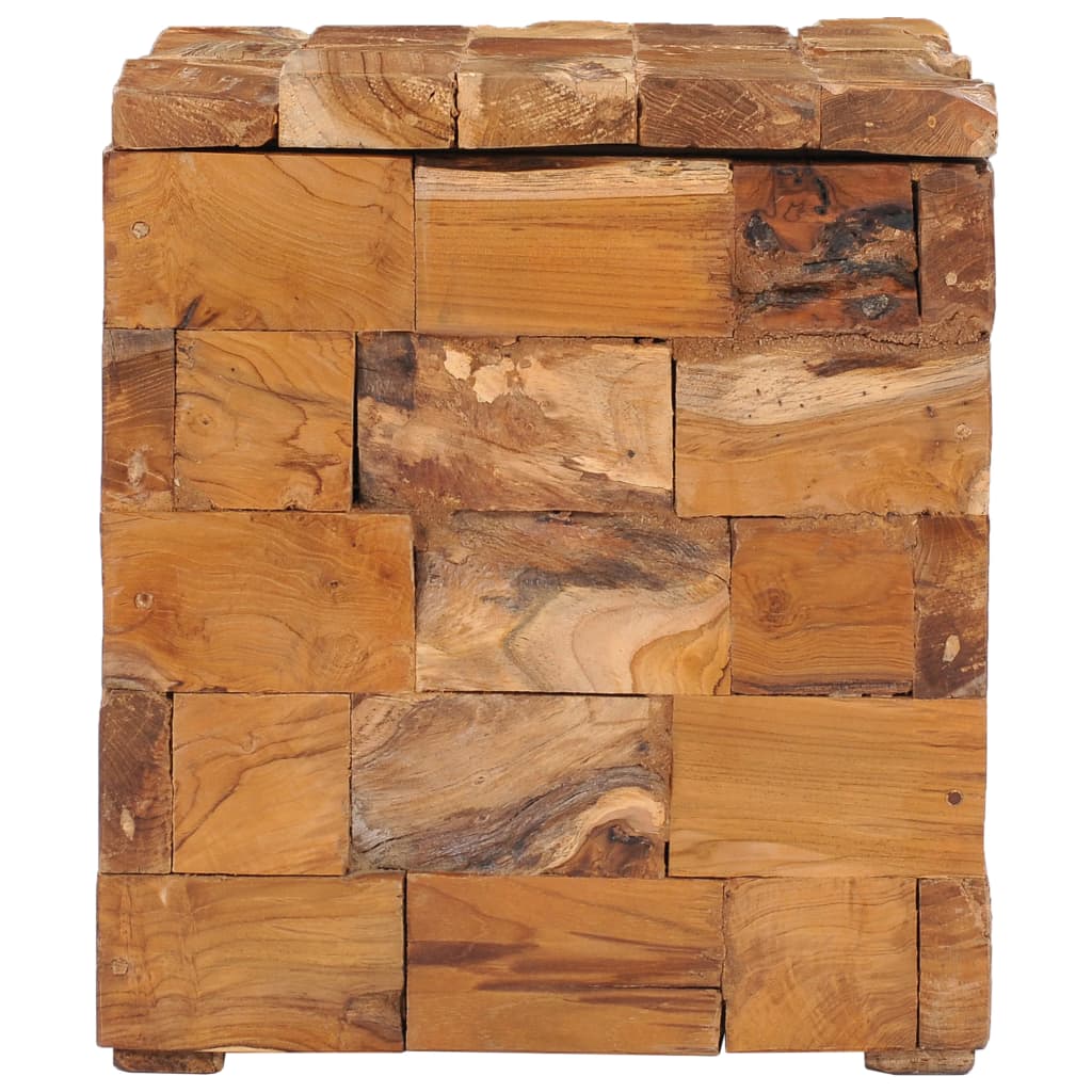 storage-stool-solid-teak-wood At Willow and Wine USA!