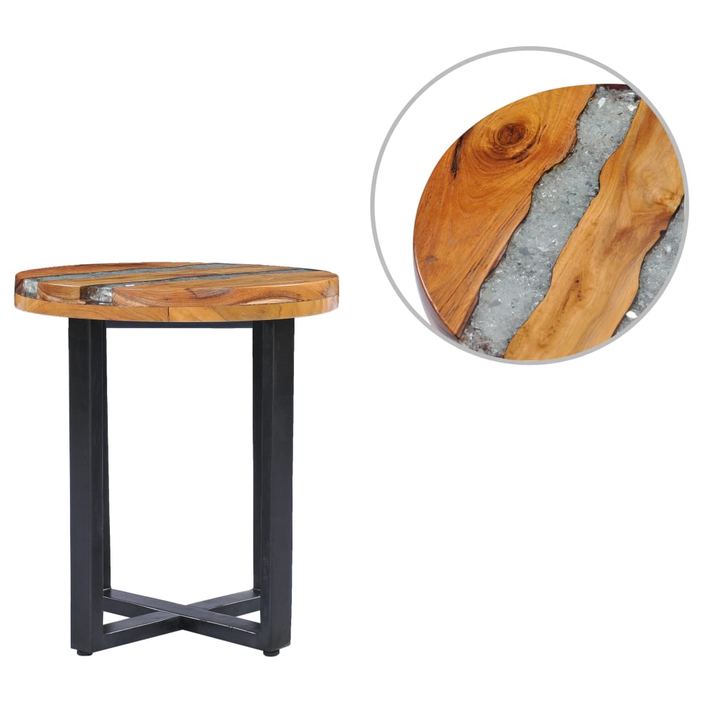 coffee-table-15-7-x17-7-solid-teak-wood-and-polyresin At Willow and Wine USA!