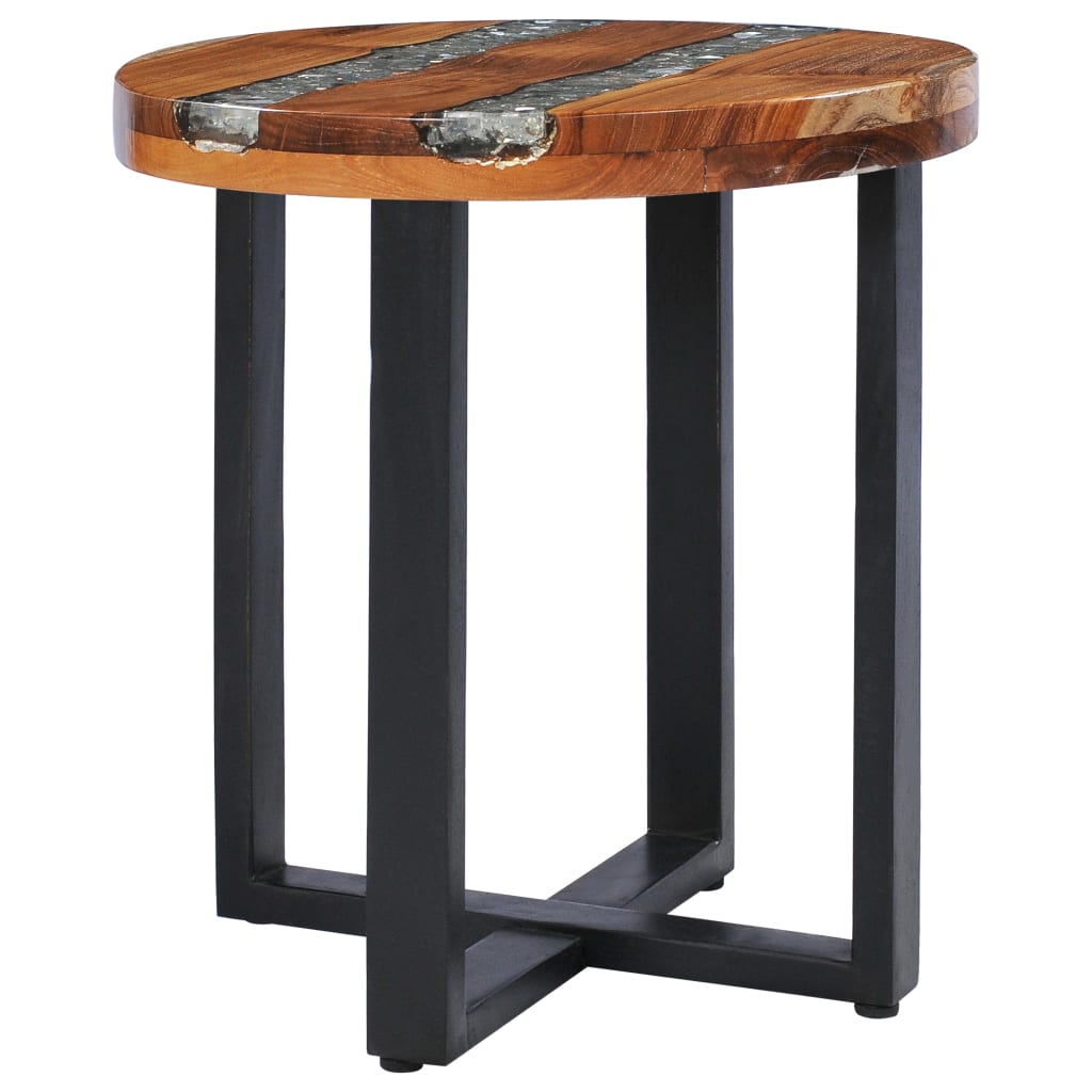 coffee-table-15-7-x17-7-solid-teak-wood-and-polyresin At Willow and Wine USA!