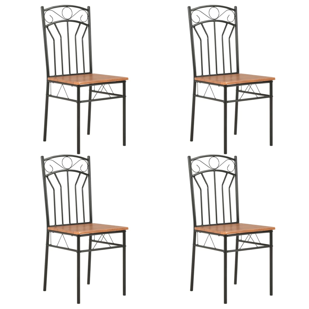 dining-chairs-2-pcs-brown-mdf At Willow and Wine USA!