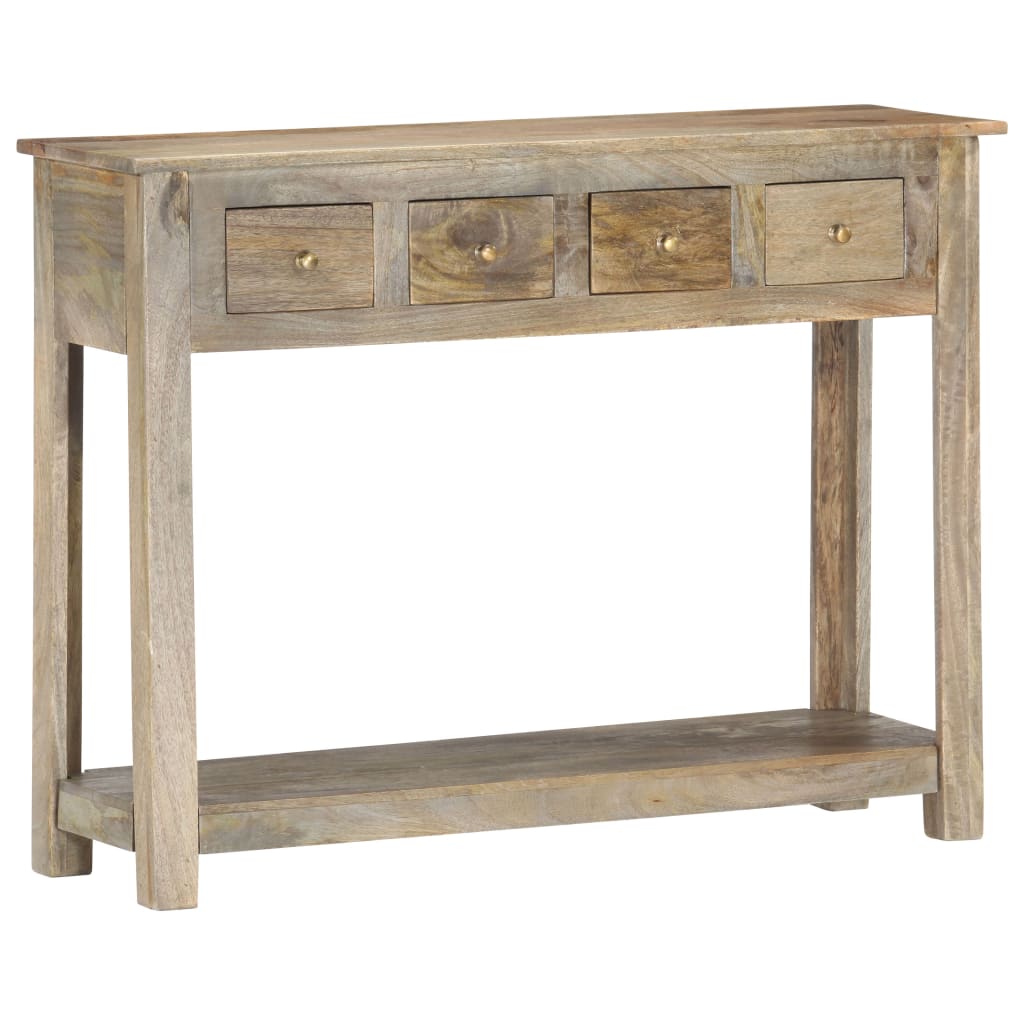 Console Table 39.4"x11.8"x29.9" Solid Mango Wood