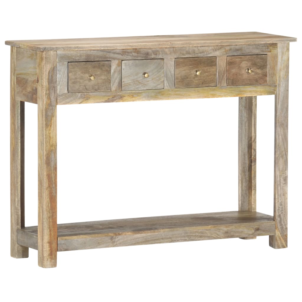 Console Table 39.4"x11.8"x29.9" Solid Mango Wood