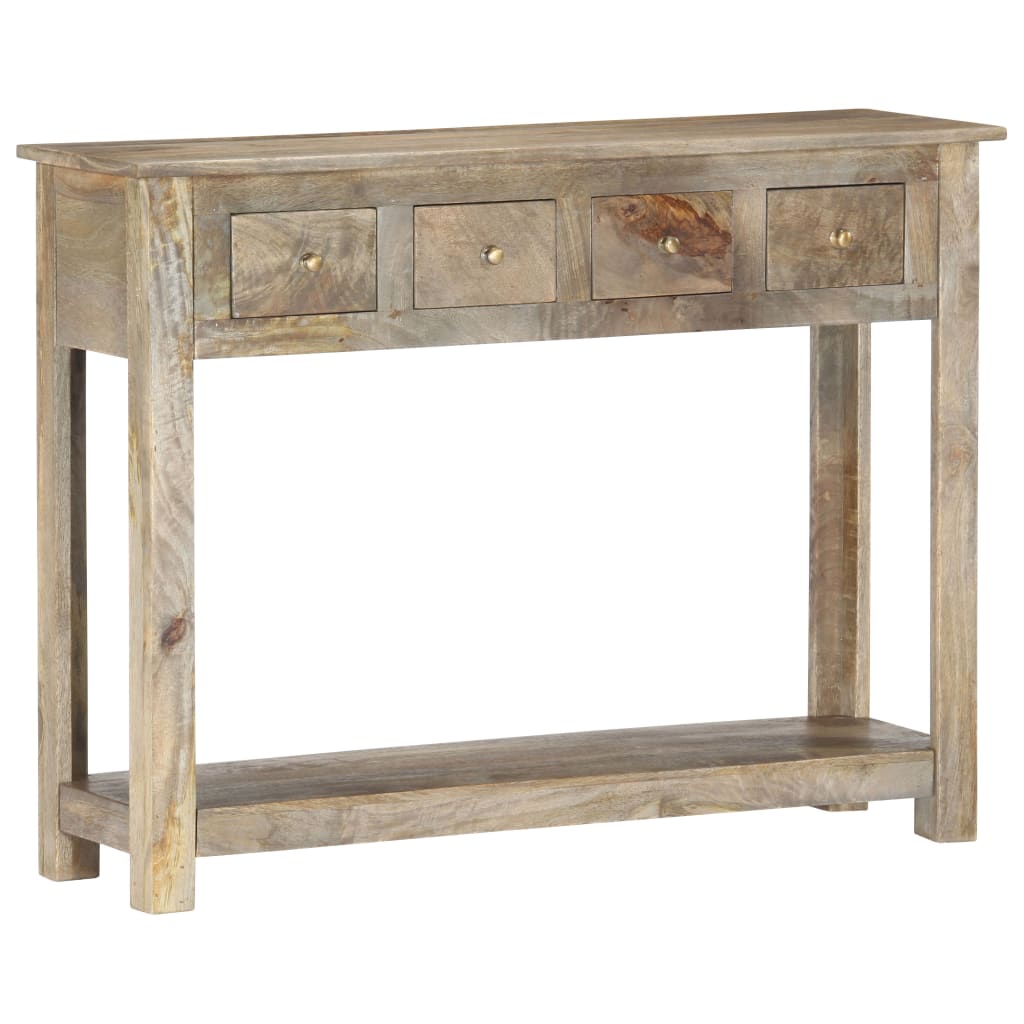 Console Table 39.4"x11.8"x29.9" Solid Mango Wood