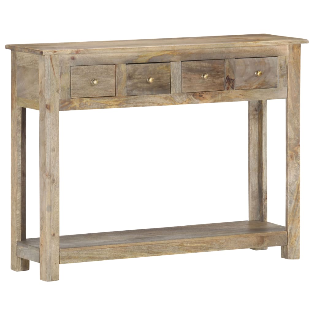 Console Table 39.4"x11.8"x29.9" Solid Mango Wood