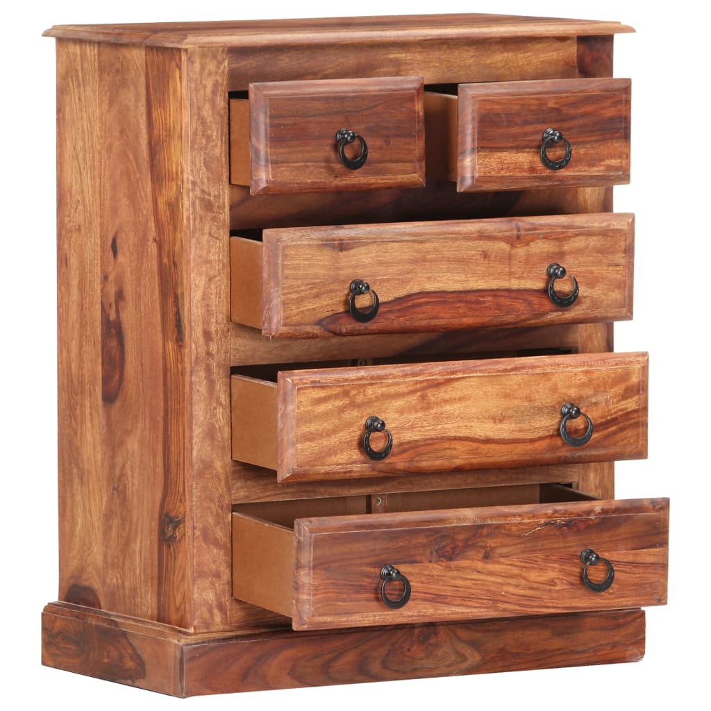 drawer-cabinet-23-6-x13-8-x29-5-solid-sheesham-wood At Willow and Wine USA!