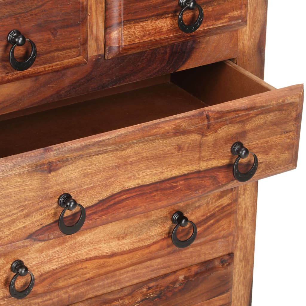 drawer-cabinet-23-6-x13-8-x29-5-solid-sheesham-wood At Willow and Wine USA!