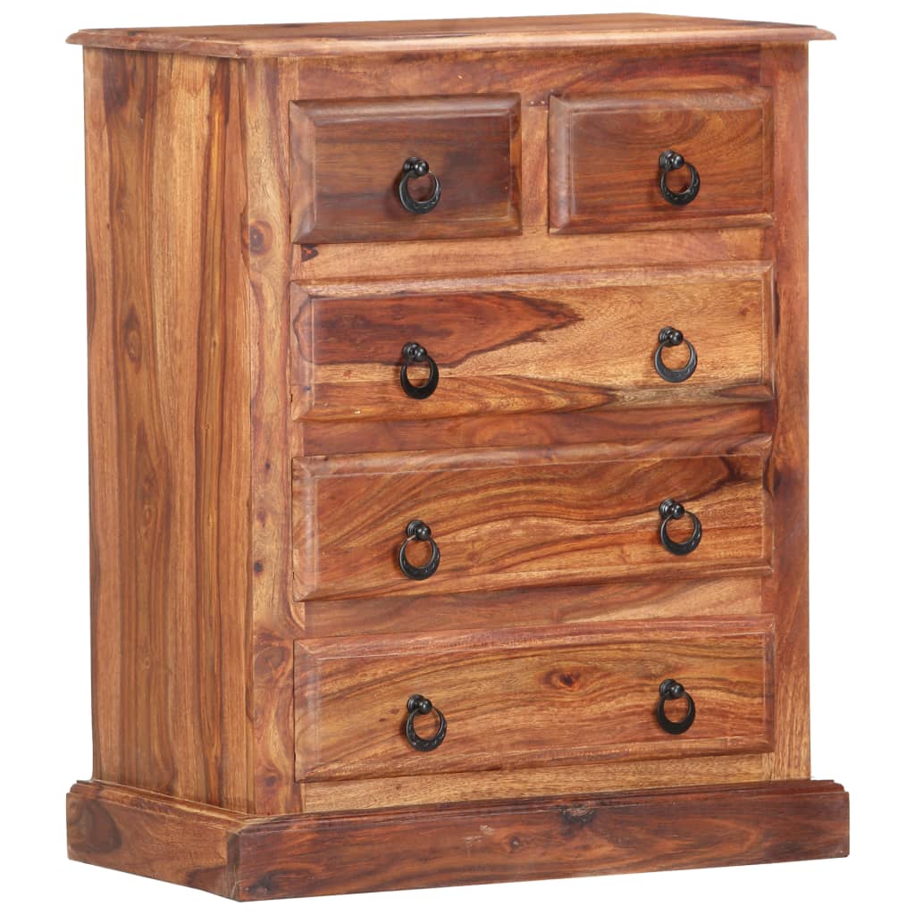 drawer-cabinet-23-6-x13-8-x29-5-solid-sheesham-wood At Willow and Wine USA!