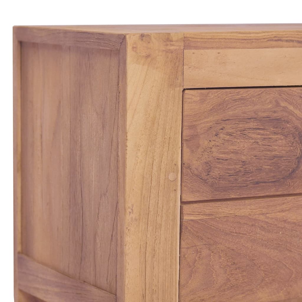 bedside-cabinet-15-7-x11-8-x19-7-solid-teak-wood At Willow and Wine USA!