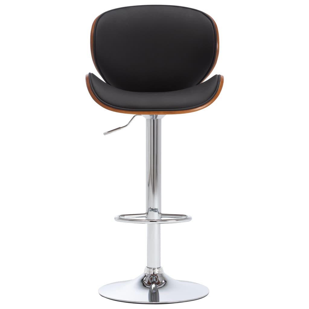 bar-stool-black-faux-leather-1 At Willow and Wine USA!