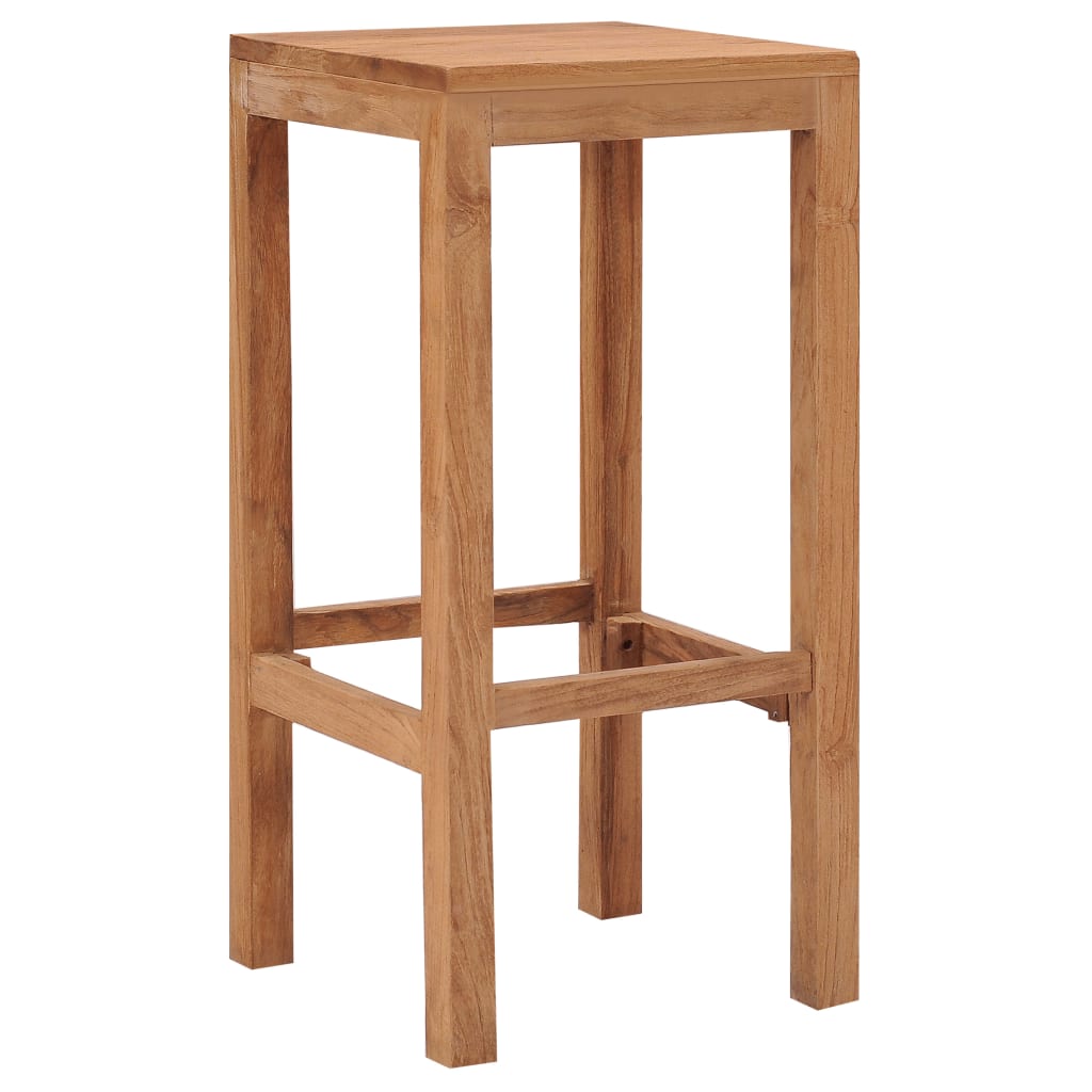 bar-stools-4-pcs-solid-wood-teak At Willow and Wine USA!