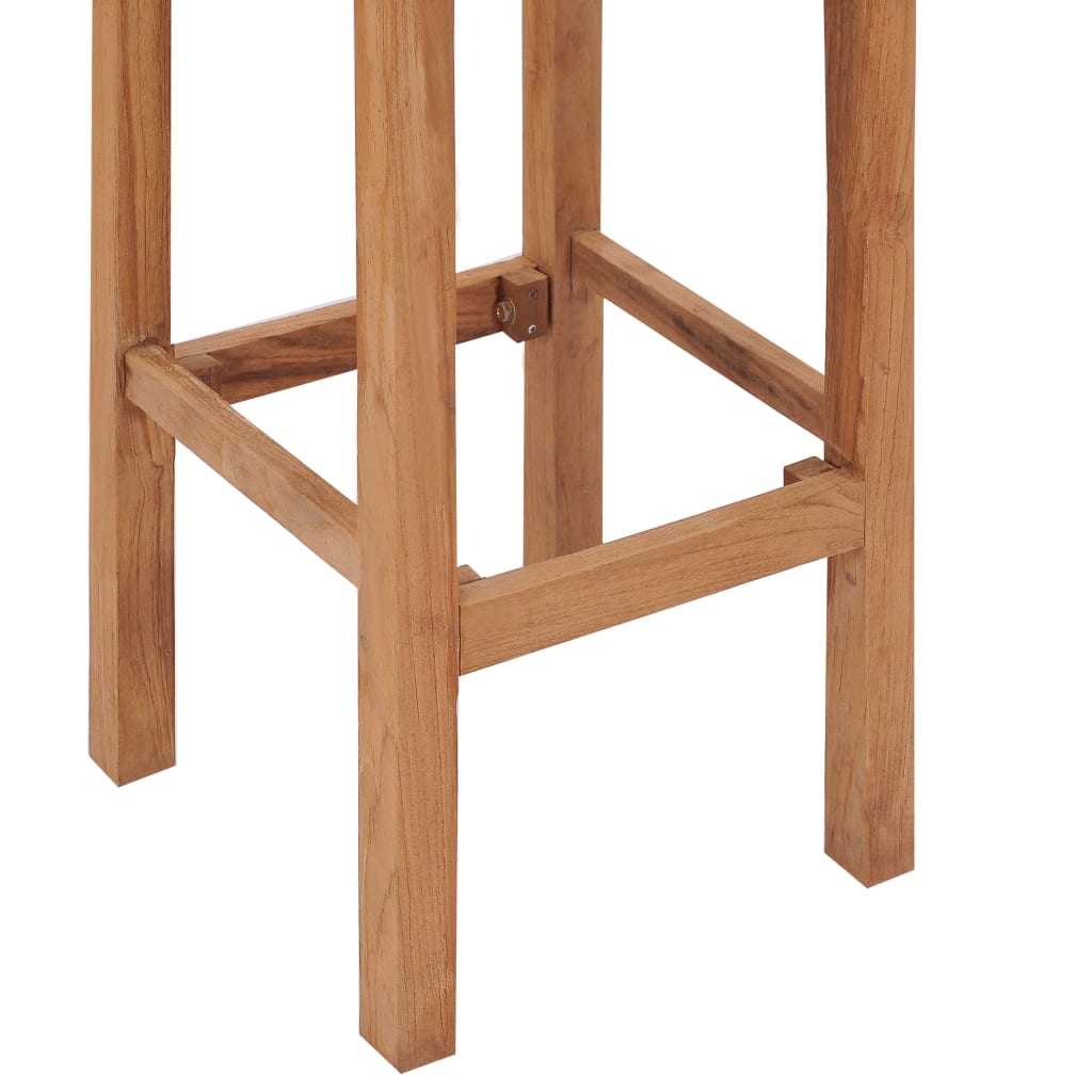 bar-stools-4-pcs-solid-wood-teak At Willow and Wine USA!