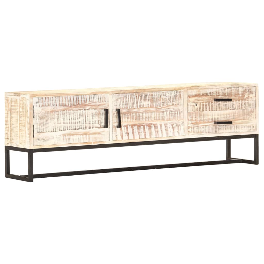 tv-stand-white-55-1-x11-8-x17-7-solid-wood-acacia At Willow and Wine USA!