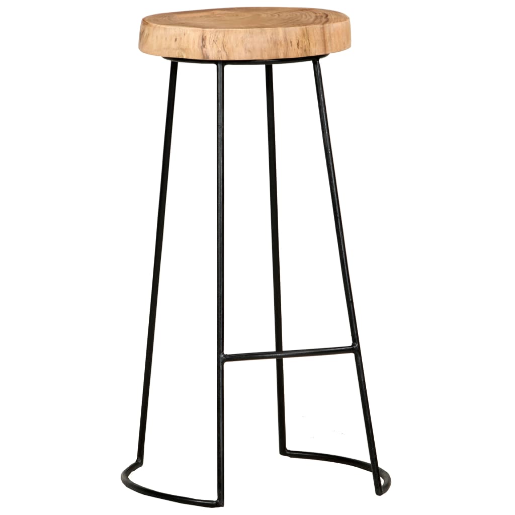 bar-stools-2-pcs-solid-acacia-wood-2 At Willow and Wine USA!