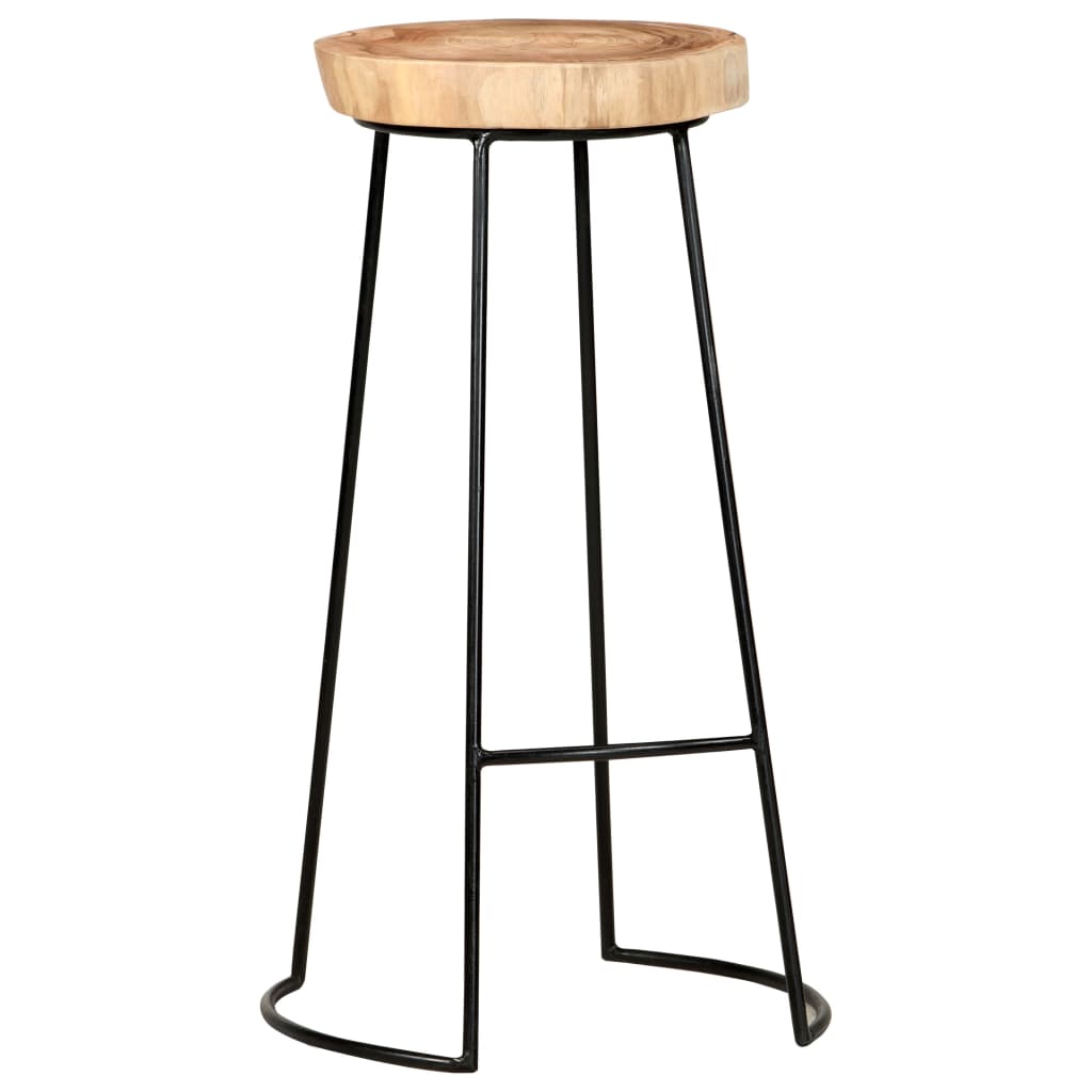 bar-stools-2-pcs-solid-acacia-wood-2 At Willow and Wine USA!