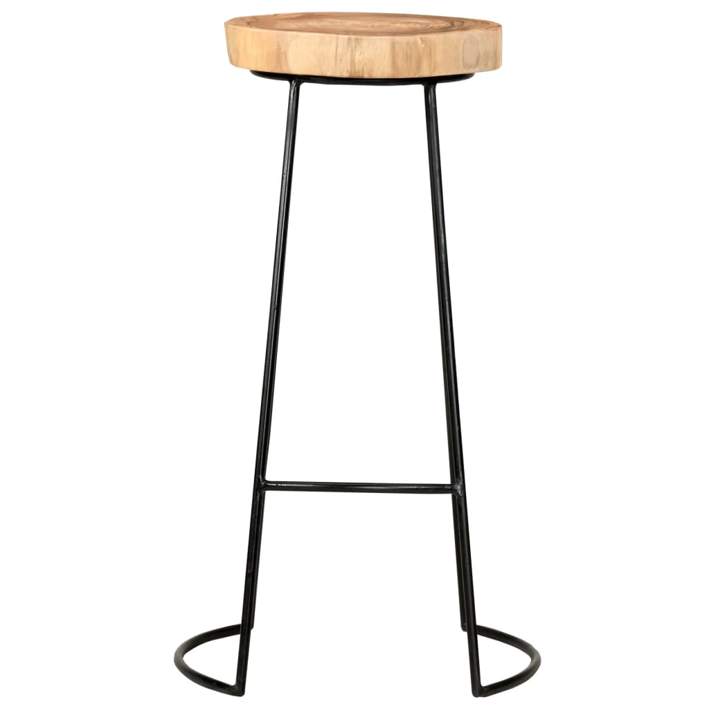 bar-stools-2-pcs-solid-acacia-wood-2 At Willow and Wine USA!