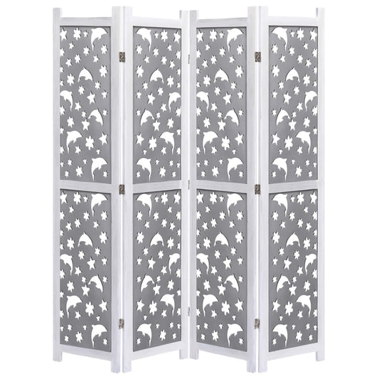 4-panel-room-divider-gray-55-1-x65-solid-wood At Willow and Wine USA!