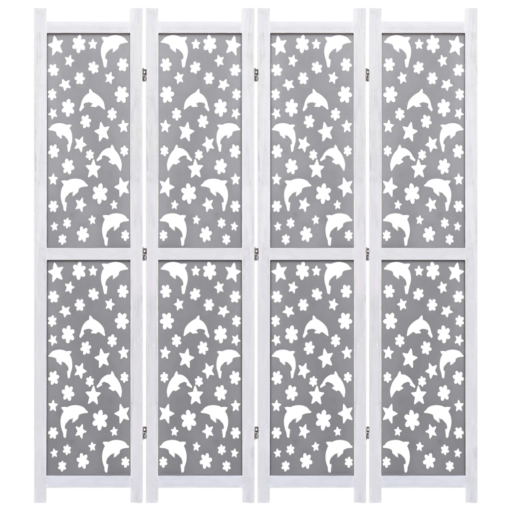 4-panel-room-divider-gray-55-1-x65-solid-wood At Willow and Wine USA!