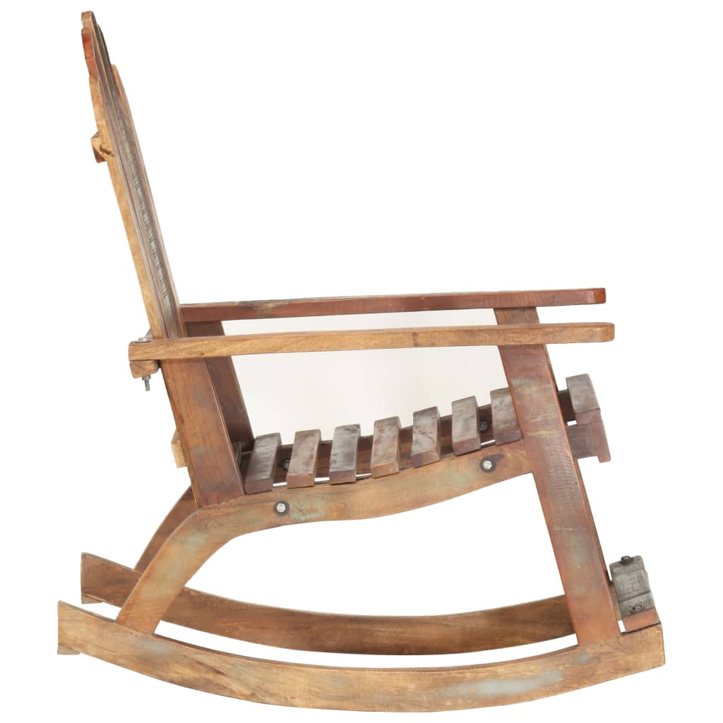 garden-rocking-chair-solid-reclaimed-wood At Willow and Wine USA!