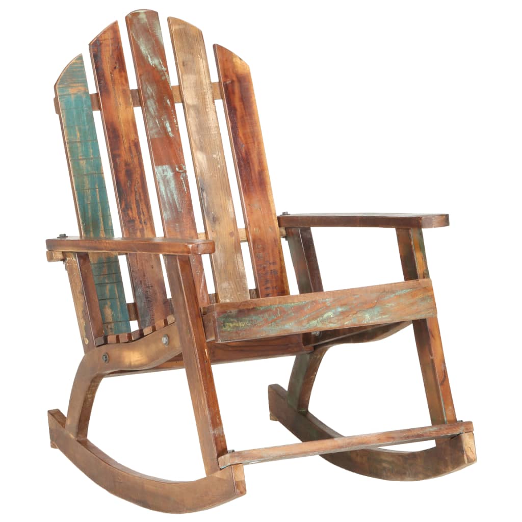 garden-rocking-chair-solid-reclaimed-wood At Willow and Wine USA!