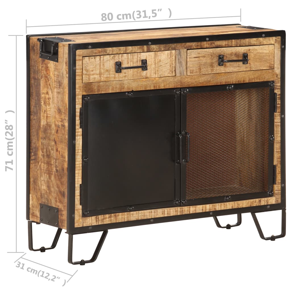 sideboard-31-5-x12-2-x28-solid-rough-mango-wood At Willow and Wine USA!