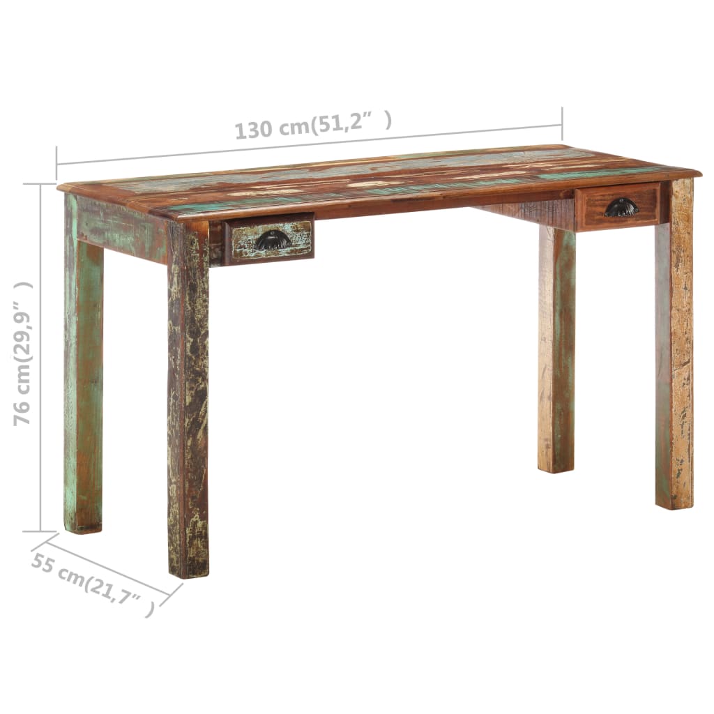 desk-51-2-x21-7-x29-9-solid-reclaimed-wood At Willow and Wine USA!