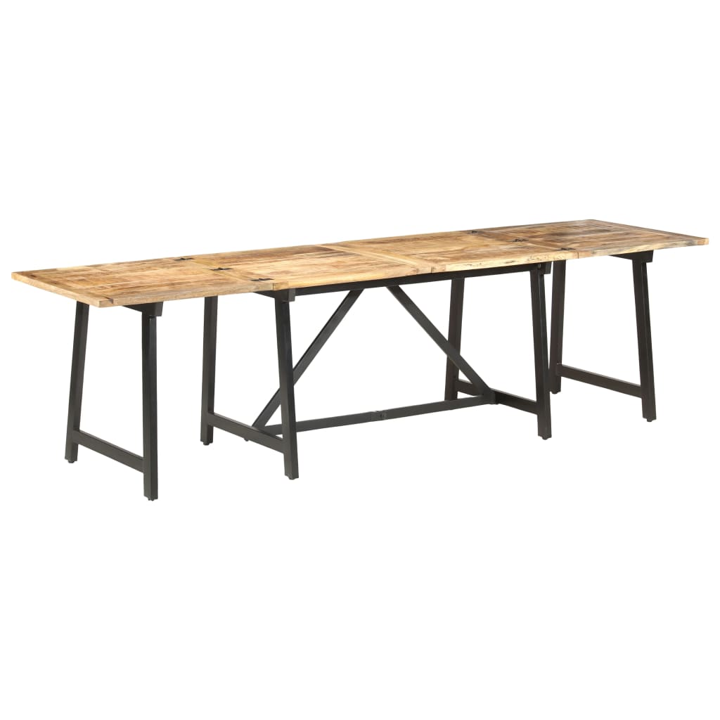 Extendable Dining Table 110.2"x31.5"x29.5" Solid Mango Wood