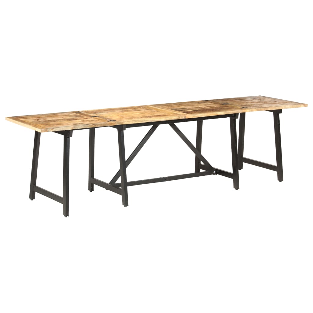 Extendable Dining Table 110.2"x31.5"x29.5" Solid Mango Wood