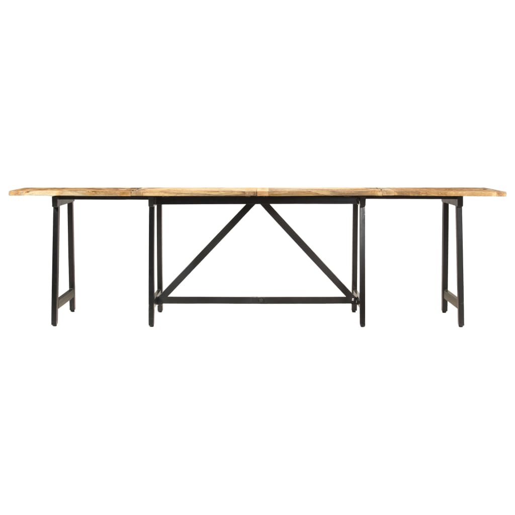 Extendable Dining Table 110.2"x31.5"x29.5" Solid Mango Wood