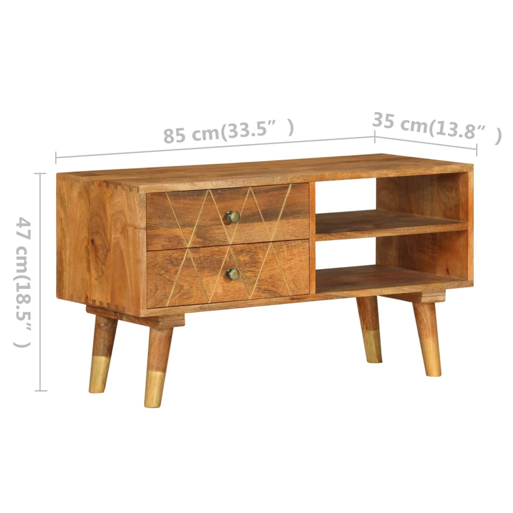 tv-stand-33-5-x13-8-x18-5-solid-wood-mango At Willow and Wine USA!