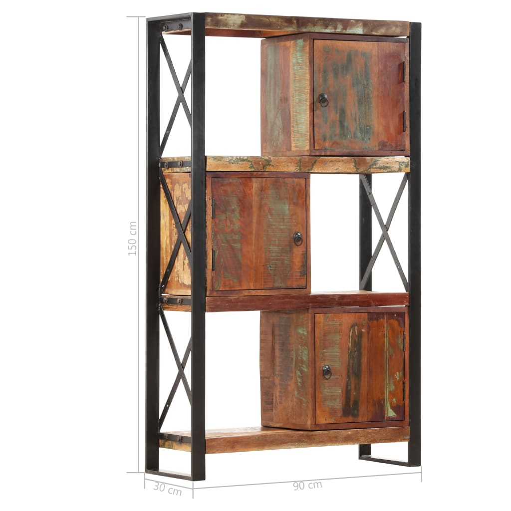 bookshelf-35-4-x11-8-x59-1-solid-reclaimed-wood At Willow and Wine USA!