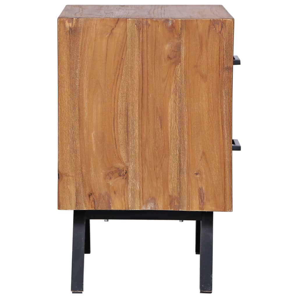 bedside-cabinet-15-7-x13-8-x21-7-solid-teak At Willow and Wine USA!