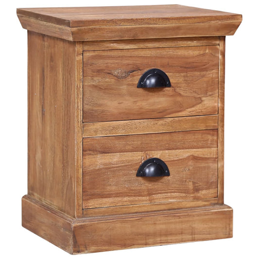 bedside-cabinet-15-7-x11-8-x19-7-solid-teak At Willow and Wine USA!