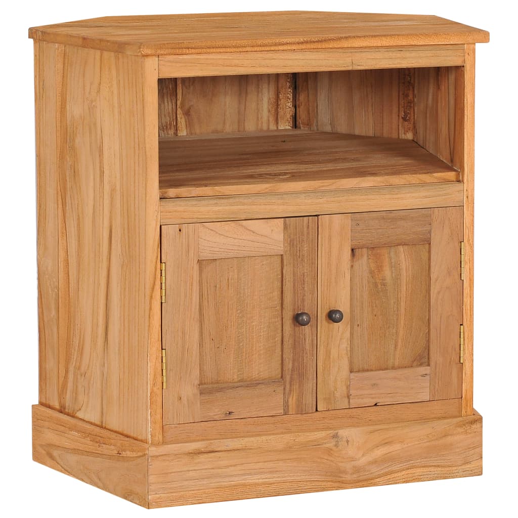 corner-sideboard-23-6-x17-7-x23-6-solid-teak-wood At Willow and Wine USA!