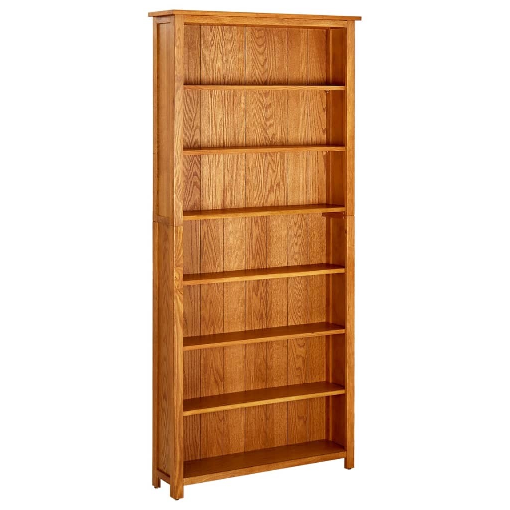 4-tier-bookcase-27-6-x8-7-x43-3-solid-oak-wood At Willow and Wine USA!