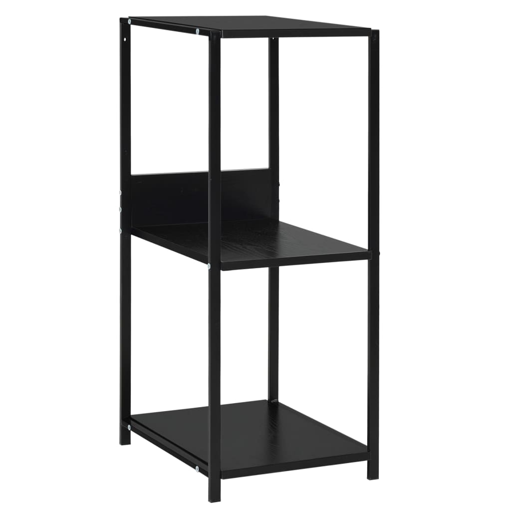 small-straight-book-shelf-black-13-2-x15-6-x31-4-engineered-wood At Willow and Wine USA!