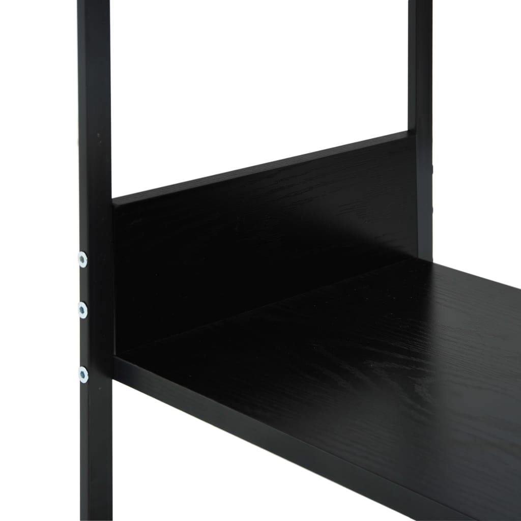 small-straight-book-shelf-black-13-2-x15-6-x31-4-engineered-wood At Willow and Wine USA!