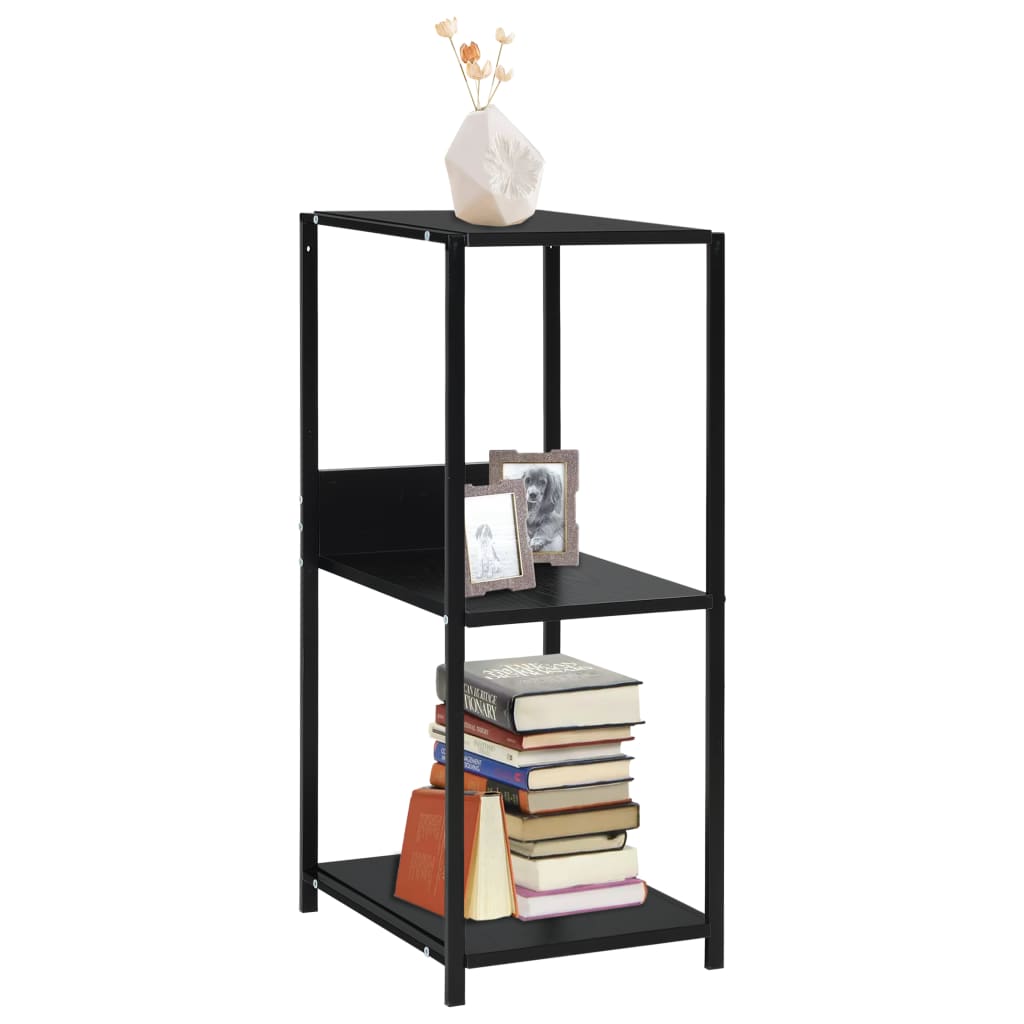 small-straight-book-shelf-black-13-2-x15-6-x31-4-engineered-wood At Willow and Wine USA!