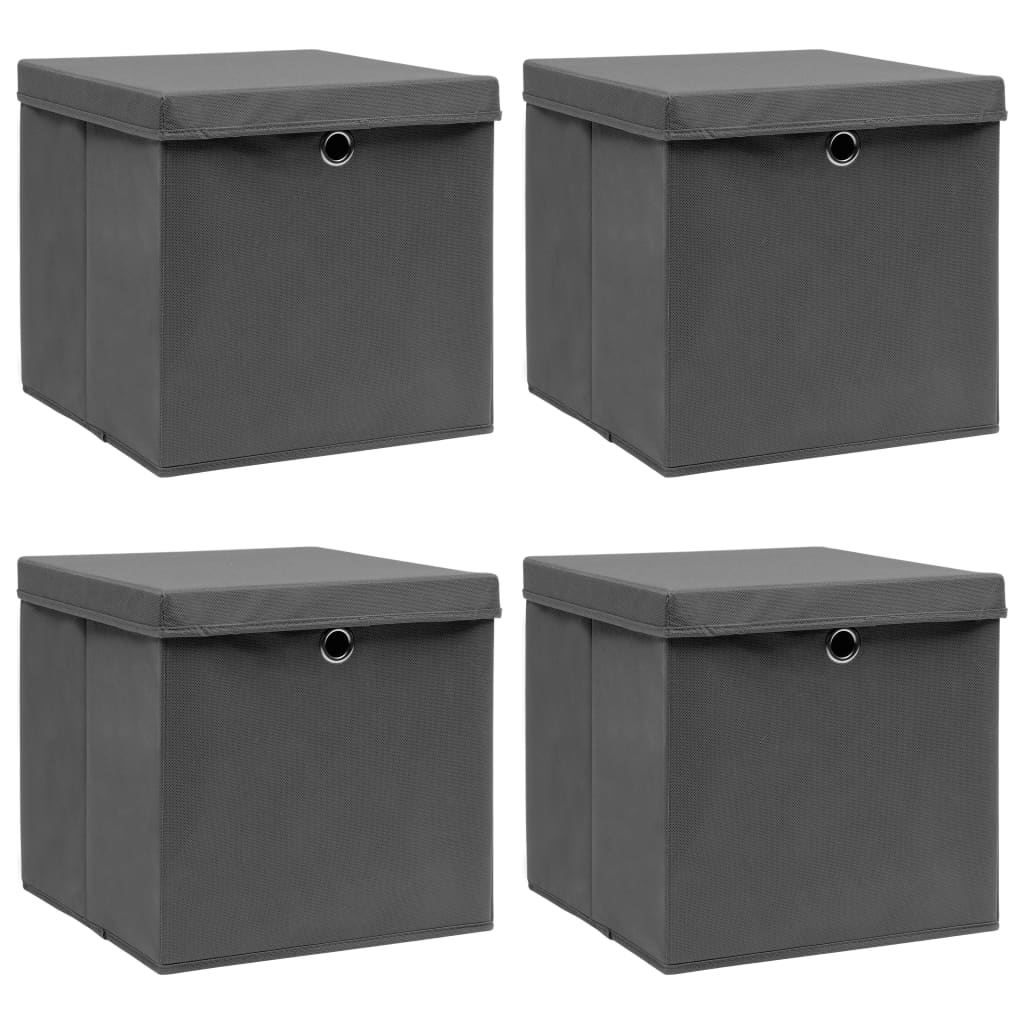 storage-boxes-4-pcs-red-12-6-x12-6-x12-6-fabric-813947 At Willow and Wine USA!