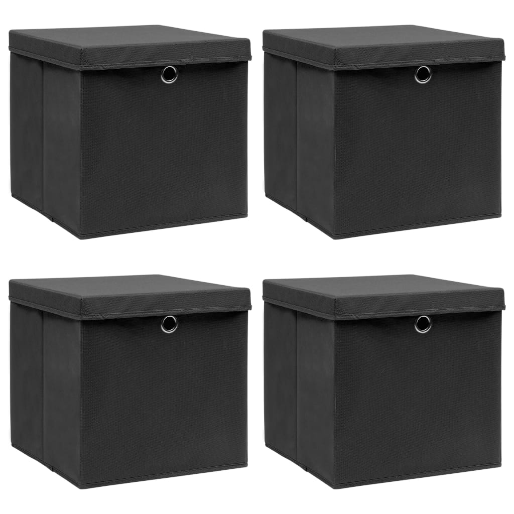 storage-boxes-4-pcs-red-12-6-x12-6-x12-6-fabric-813947 At Willow and Wine USA!