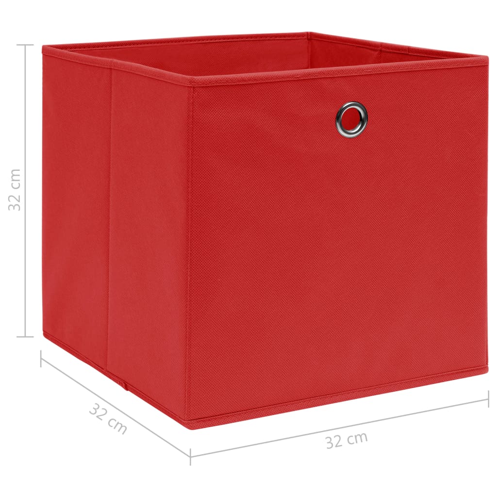 storage-boxes-4-pcs-red-12-6-x12-6-x12-6-fabric-813947 At Willow and Wine USA!