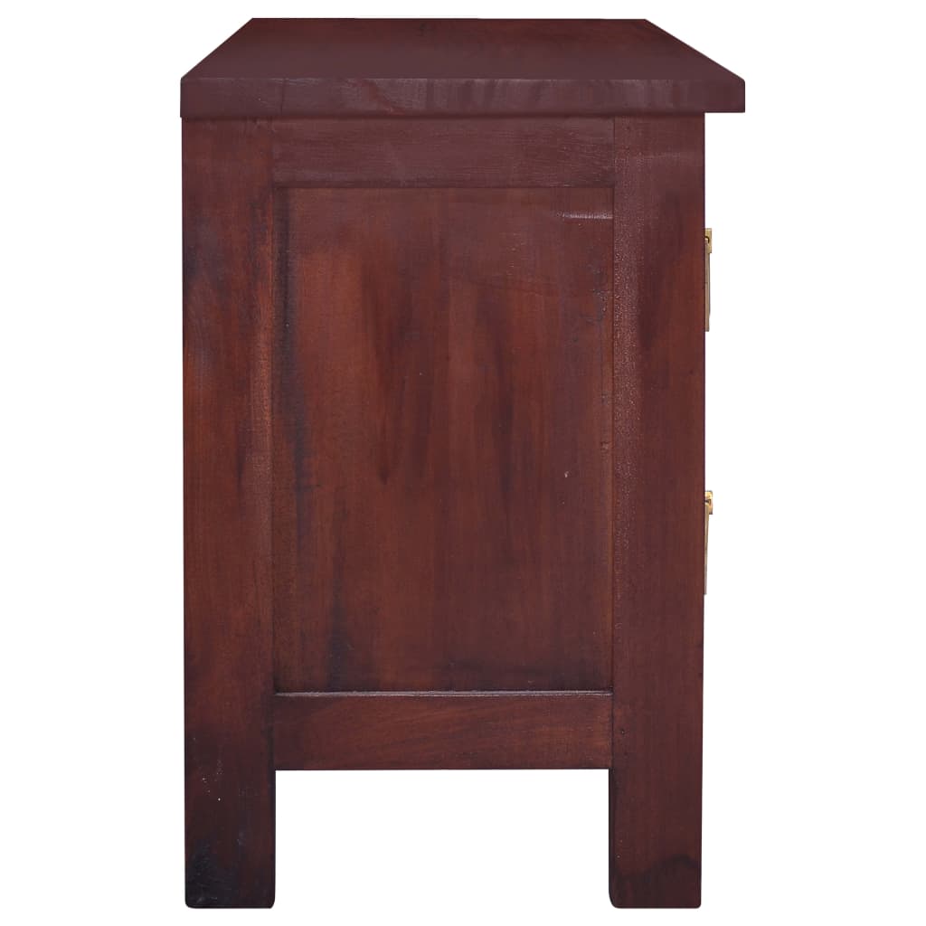 tv-stand-classical-brown-39-4-x11-8-x17-7-solid-mahogany-wood At Willow and Wine USA!